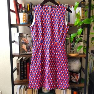 50’s Inspired Fit and Flare Dress